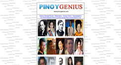 Desktop Screenshot of pinoygenius.com