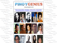 Tablet Screenshot of pinoygenius.com